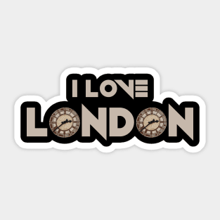 I love London Sticker